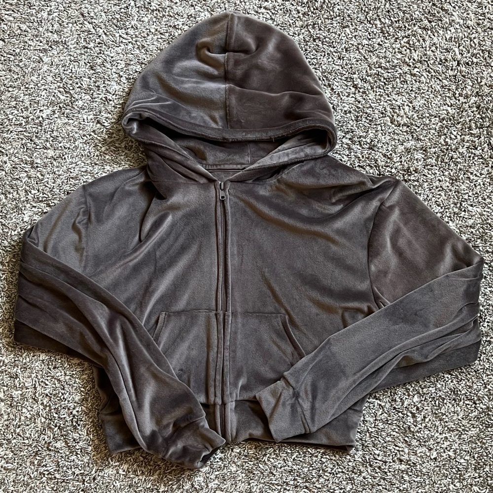 Skims Velour Hoodie M